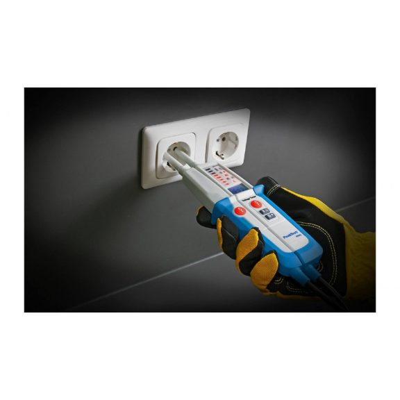 Peaktech P 1096 feszültség és RCD-teszter