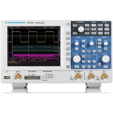   Rohde & Schwarz RTC1K-102M digitális tároló oszcilloszkóp, logikai analizátor