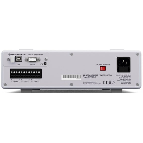 Rohde & Schwarz HMP2020 labortápegység