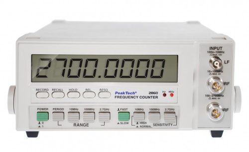 PeakTech P 2860 frekvenciamérő