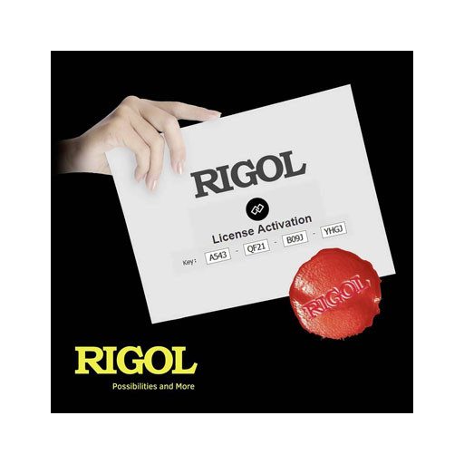 Rigol EMI-DSA800 szoftver opció