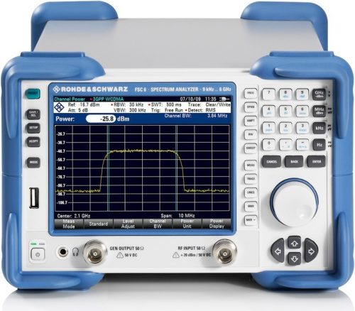 Rohde & Schwarz FSC6 Model16 spektrumanalizátor tracking generátorral