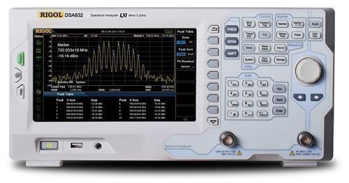 Rigol DSA832-TG spektrumanalizátor tracking generátorral