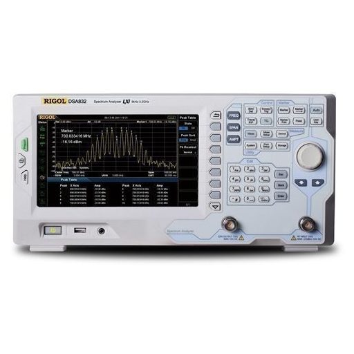 Rigol DSA832-TG spektrumanalizátor tracking generátorral