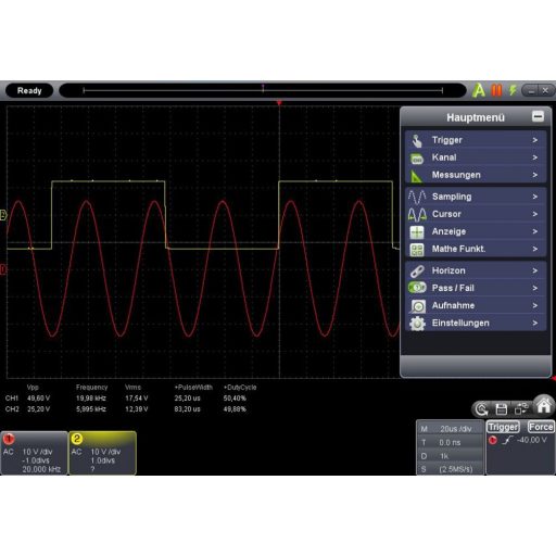 Peaktech P 1330 pc oszcilloszkóp